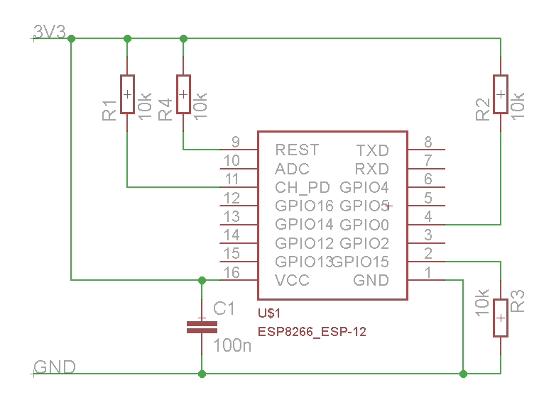 Supported Hardware · ESP8266 Arduino Core wiring diagram 18650 mod 